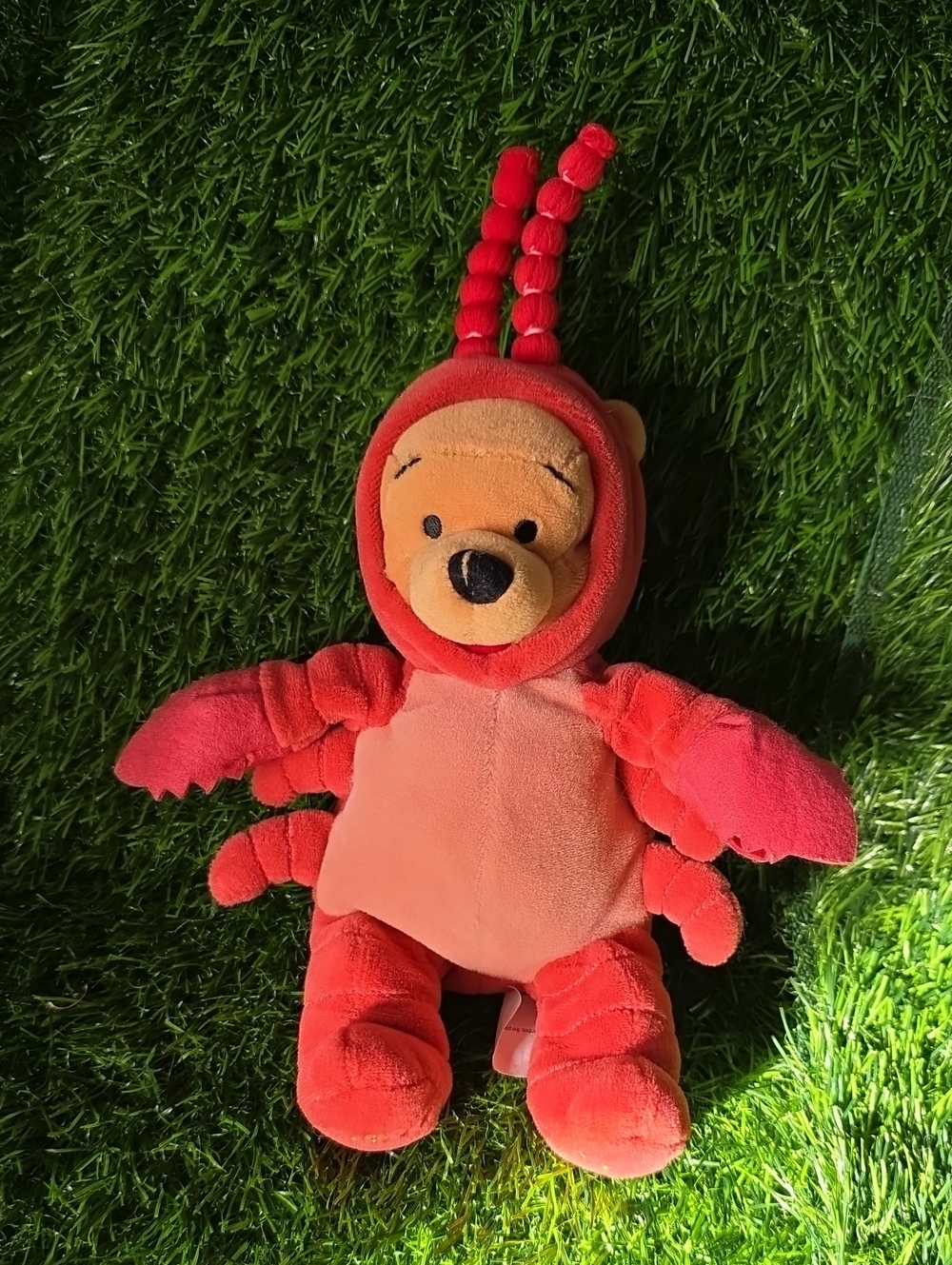 Disney Winnie The POOH CANCER CRAB plush 9"